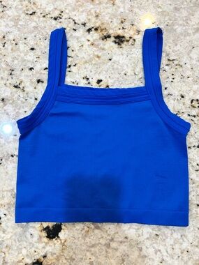 Urban Outfitters Out from Under Royal Blue Cropped Tank Top